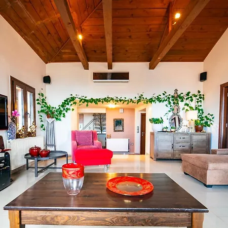 Rustic Cityscape Penthouse Kavala